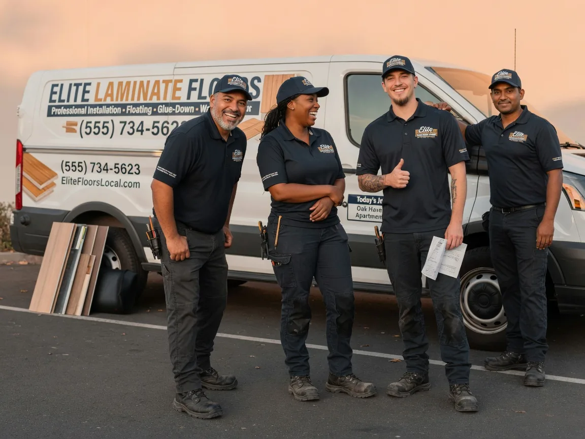 Laminate flooring installation company in Mcbain, MI